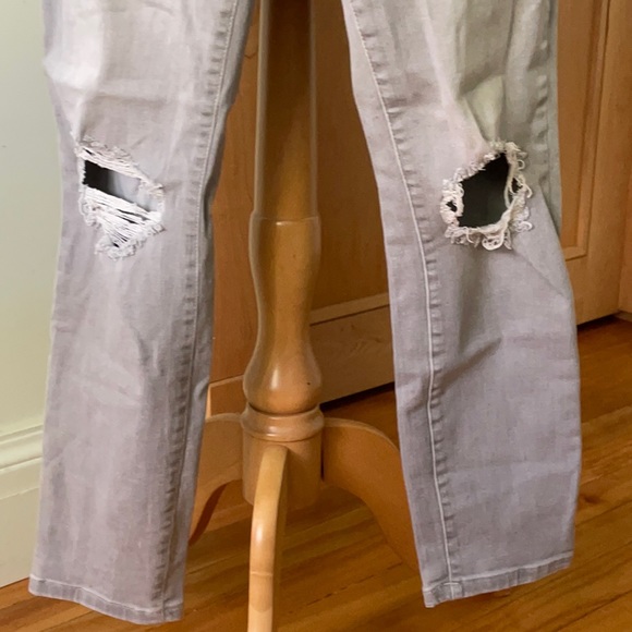 Garage Grey High Waist Jegging Jeans, Size 11 - Picture 2 of 11